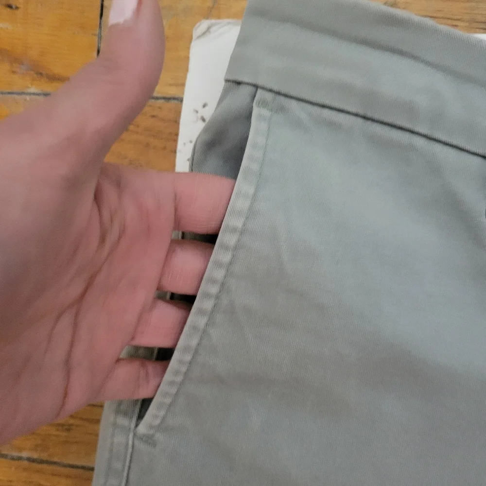 J.Crew Ankle Chino Sage Color EUC Coastal‎ Preppy